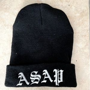 Asap rocky tour merchandise beanie hat unisex